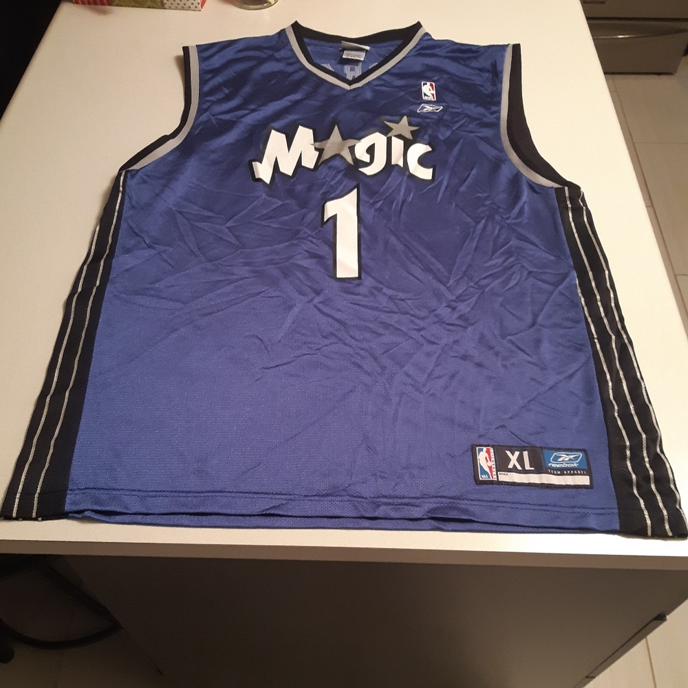 Black and Blue Orlando Magic Tracy McGrady Jersey